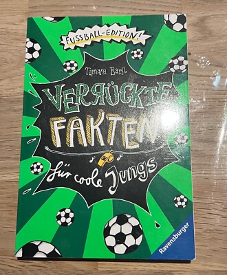 Buch Ravensburger Tamara Bartl Verrückte Fakten für coole Jungs Fußball