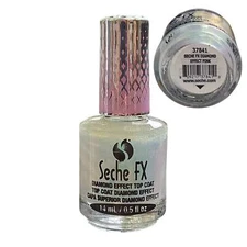 Seche FX Diamond Effect Top Coat Pink 0.5 oz #37841