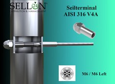 Serre-Câble Seilhalter Câble Terminal Inox Le Aisi 316 V4A