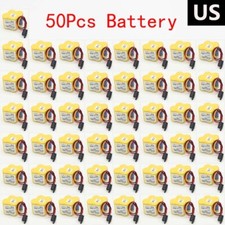 50X BR-2/3AGCT4A 6V PLC Battery For FANUC A98L-0031-0025 CNC Mahine w Black Plug