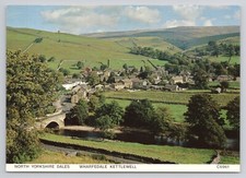 North Yorkshire Dales Wharfedale Kettlewell England Postcard