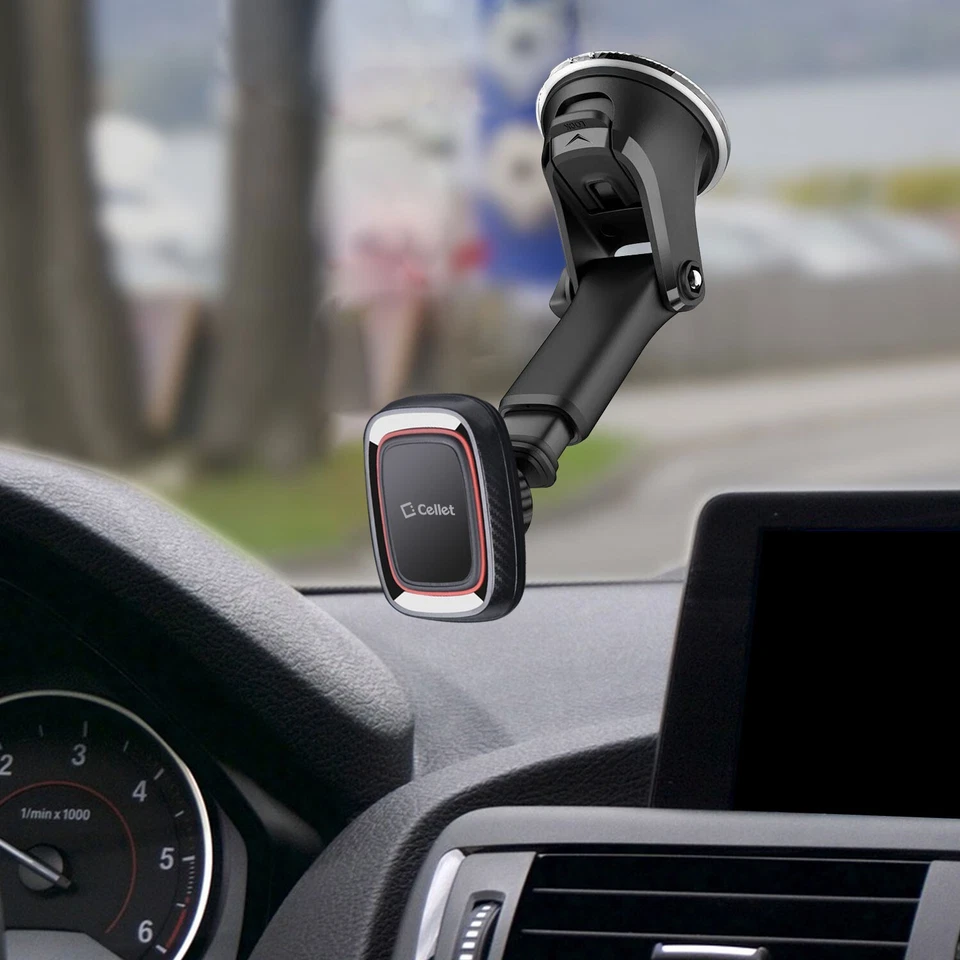 Cellet Magnetic Car Dashboard & Windshield Phone Mount with Telescoping Arm - Image 4 of 4