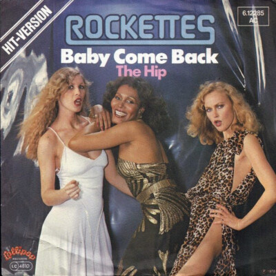 Rockettes Baby Come Back Vinyl Single 7inch NEAR MINT Lollipop Records