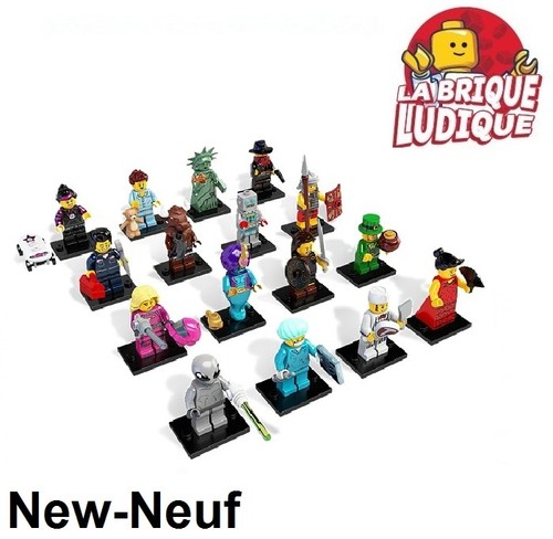 Lego Figurine Minifig Minifigurine série 6 complete x16 figurines NEUF Lego Figurine Minifig Minifigurine série 6 complete x16 figurines NEUF