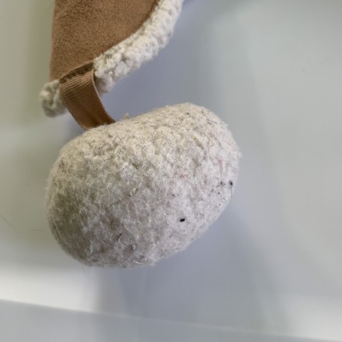 GapKids Tan Suede & White Fleece Aviator Winter Hat Size S/M - Picture 6 of 12