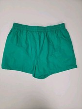 Vintage Laguna Men  s Swim Shorts Size Large 36-38 Pocket 80s USA CA Green