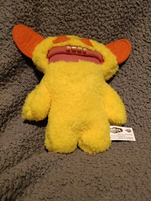 Fugglers lustiges hässliches Monster 9 Zoll Sir Belch N Grinsen gelb Plüsch Kreatur