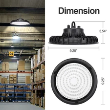 UFO LED High Bay Light 100W Industrial Factory Lights Warehouse Gym Shop Lamps