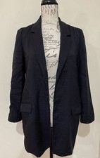 All Saints Obeo Open Front Blazer Size 4