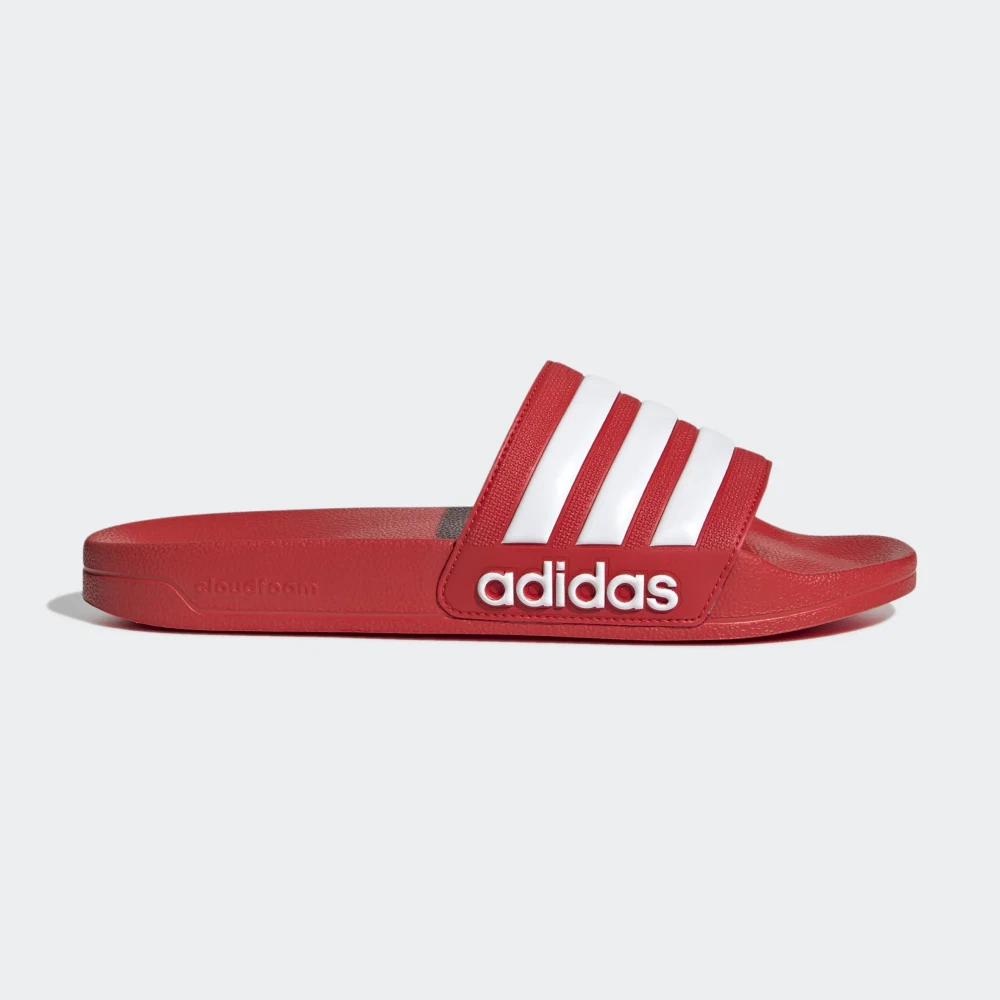 Adilette cloudfoam store red