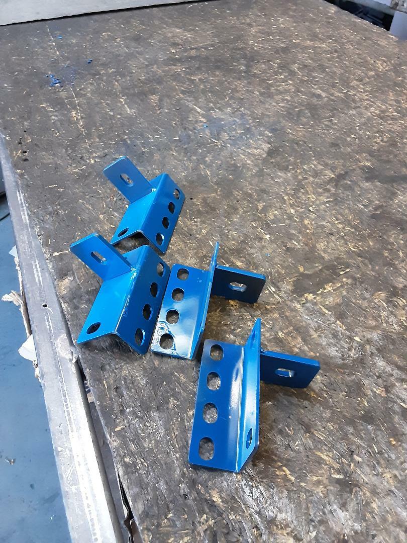 Car dolly chassis mover heavy duty paint shop adjustable width (price per pair) eBay