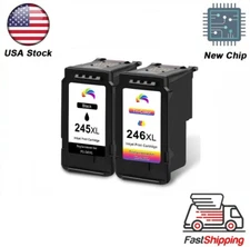 PG-245XL CL-246XL Ink Cartridge for Canon PIXMA MG2522 TS3122 TR4520 TR4522 Lot