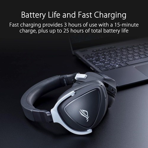 ASUS ROG Delta S Wireless Gaming Headset AI Beamforming Mic, 7.1 -55 Units - Picture 5 of 16