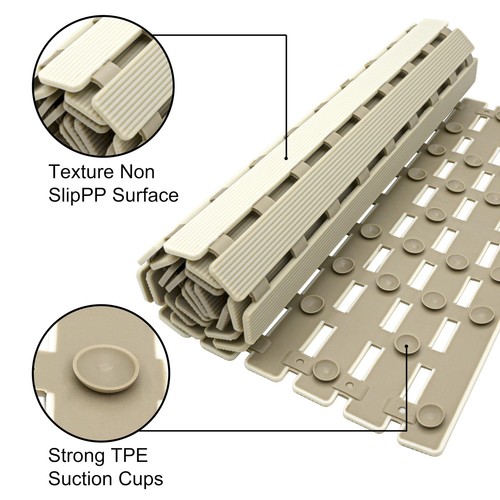 Bath Tub Shower Mat Non Slip Bathtub Mats for Bathroom Shower Floor Mat Bath ... - Picture 3 of 7