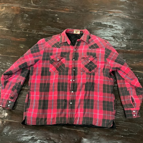 Chemise Simms Gallatin Flanelle Homme – Rouge à Carreaux, Snap Western, Taille L