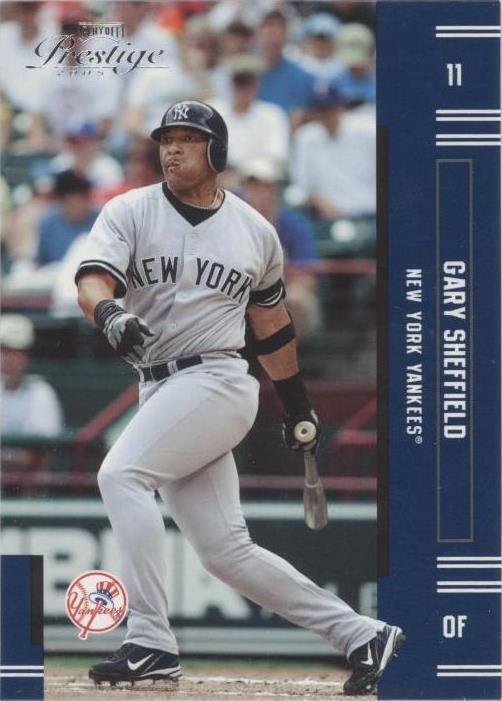 2005 Playoff Prestige - Gary Sheffield #11 - 1 of 1