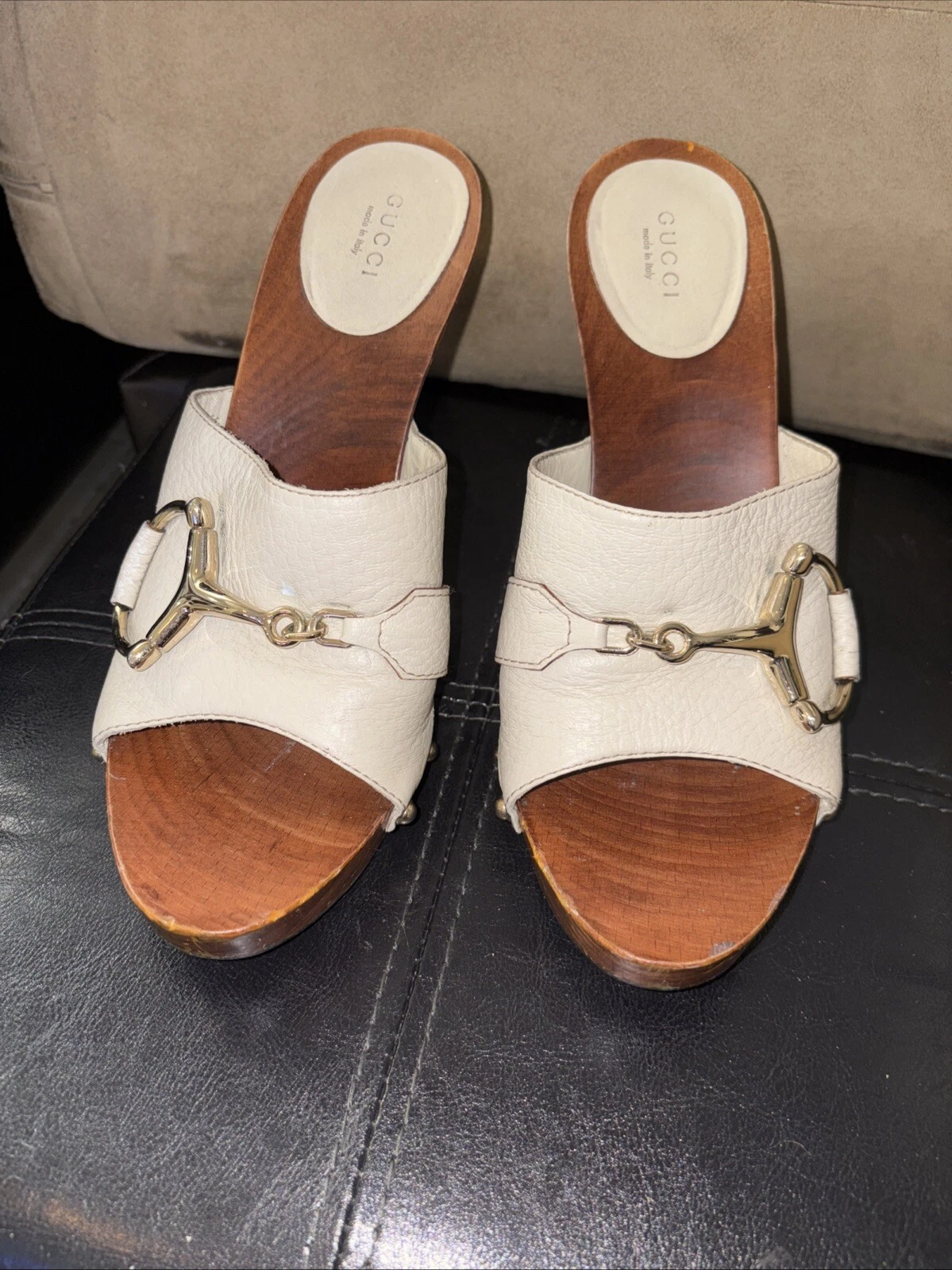 Mules anciennes GUCCI code : 155131 taille 9B