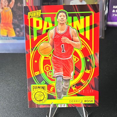 Panini 2026 The National Case Breaker Derrick Rose Bulls /199 #CB15