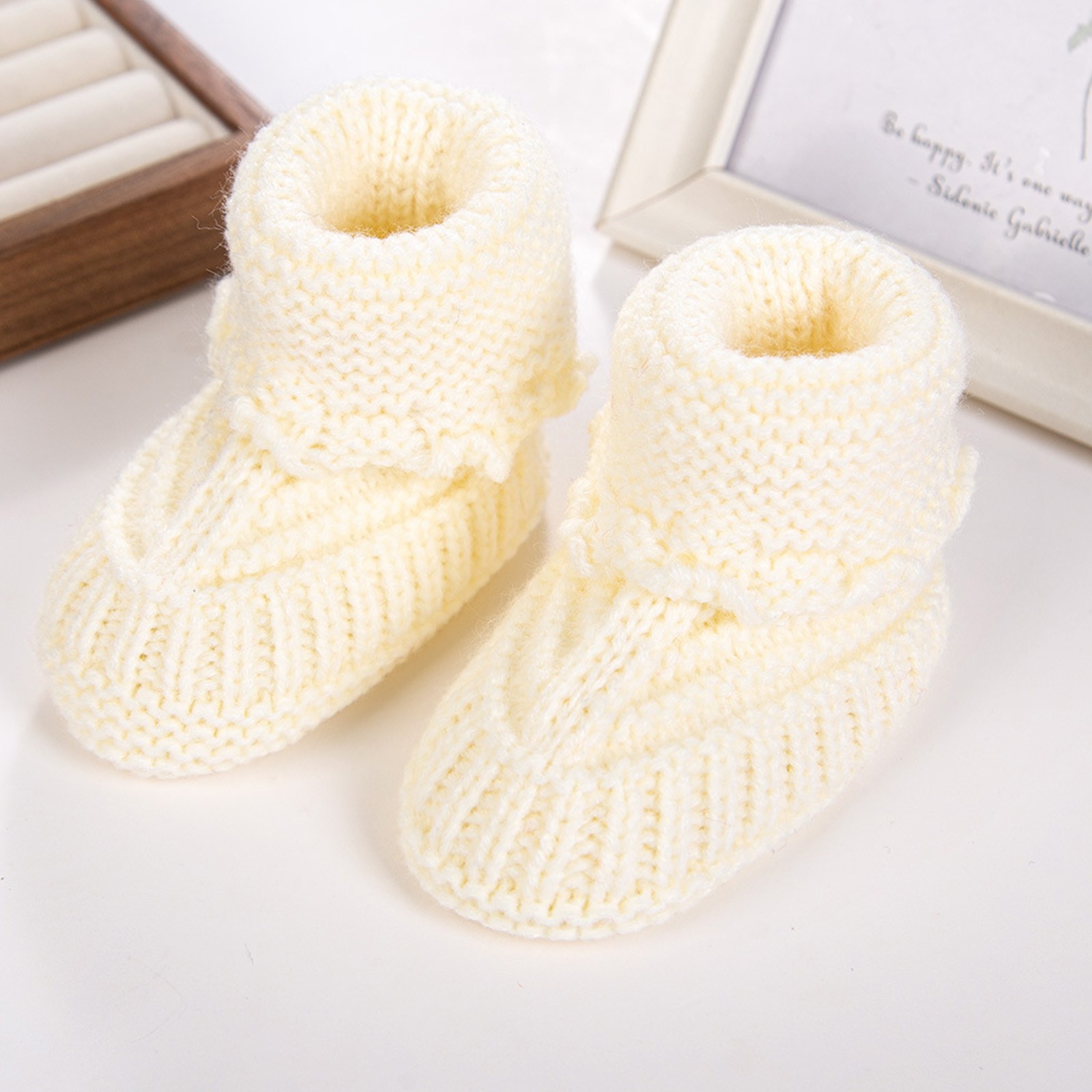 Baby Booties Photography Prop Boots Photo Shoot Socks Cozy Shoes Baby Shower