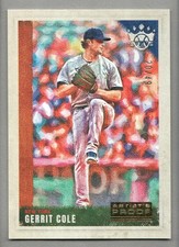 2022 Diamond Kings Baseball Artist Proof Gold #116 Gerrit Cole SP 20/49