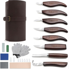 Wood Carving Tools Set - Deluxe Wood Carving Kit, Whittling Knife, Carving Knife