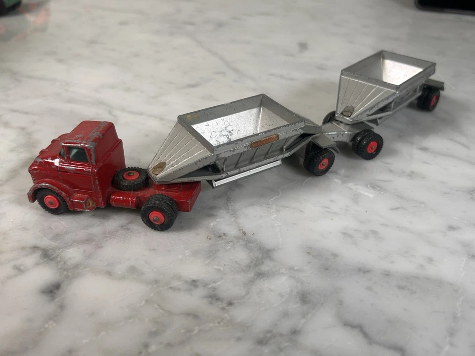 Vintage Matchbox Lesney King Size No K-4 “Fruehauf Hopper Train” Made in England - Image 2 of 4