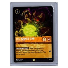 The Horned King - Merciless Master [Foil] #22 Prices | Lorcana