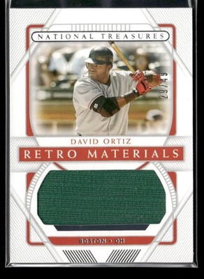 2021 National Treasures David Ortiz Retro Materials /49