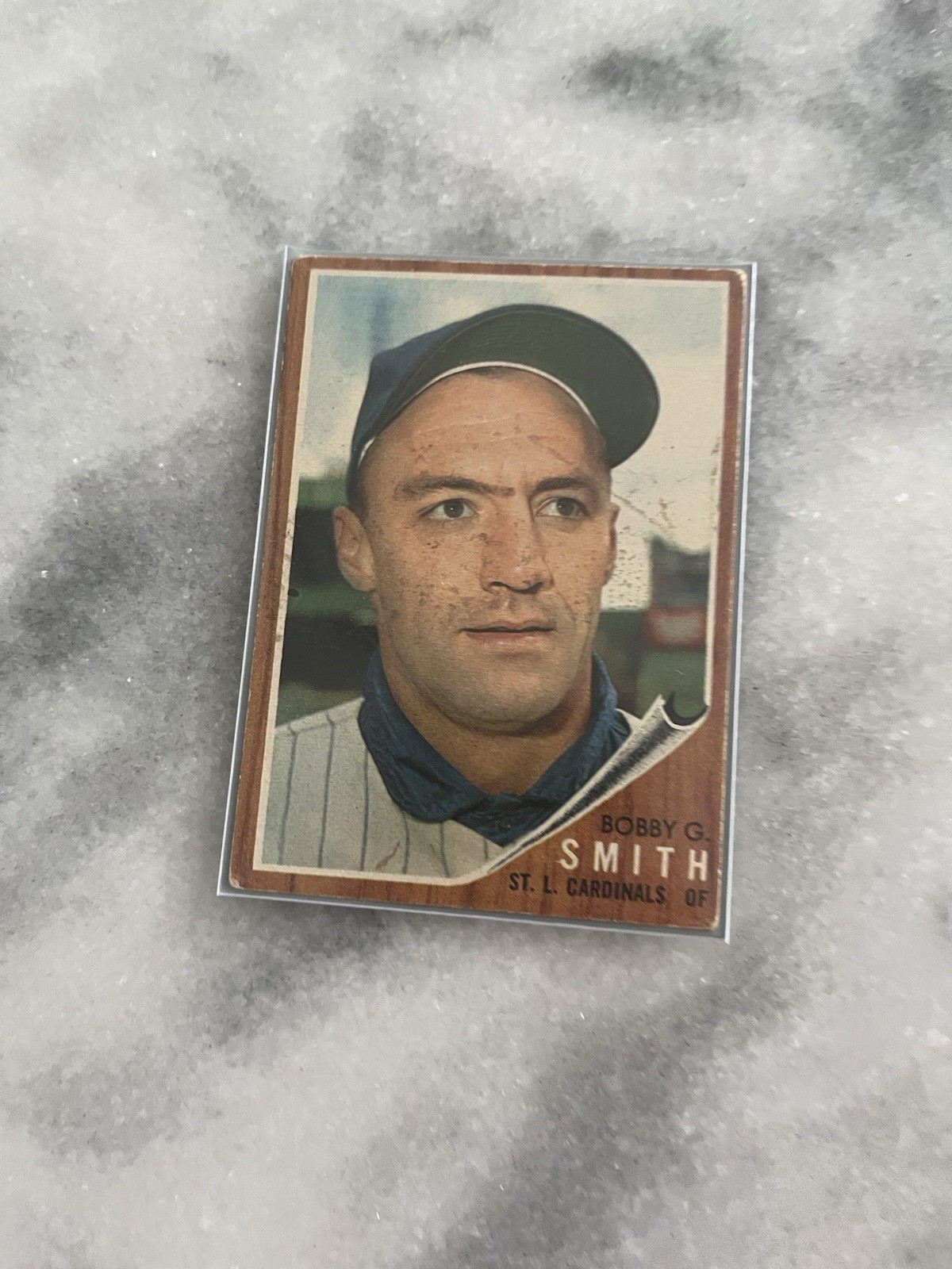 Topps 1962 Bobby G. Smith #531 St. Louis Cardinals High # Base Set Baseball