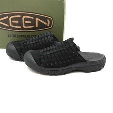 KEEN San Juan Sandal II Leather Men's Slip On Black 1028591