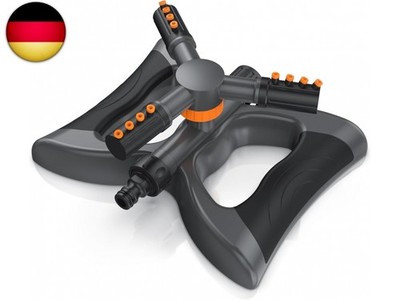 Brandson - Rasensprenger 3/4 Zoll - 360 Grad Kreisregner - Garten - Rotierender