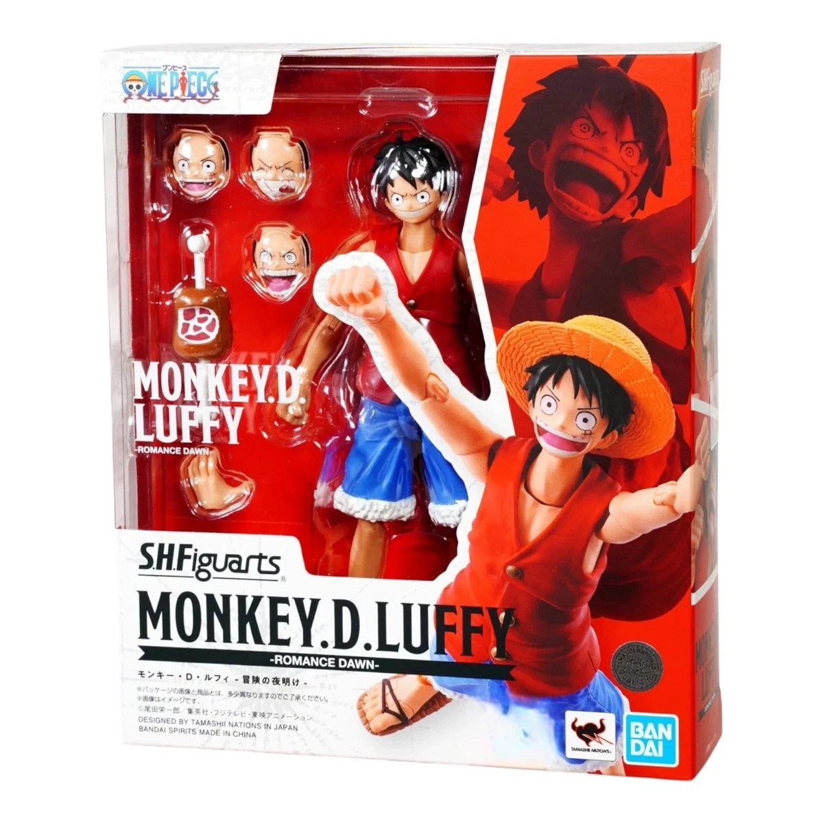 Bandai SHF S.H.Figuarts One Piece Monkey D. Luffy ROMANCE DAWN