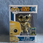 Funko Pop! Vinyl Star Wars C-3PO #13 2015 Summer Convention Exclusive Original