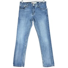 Levis 511 Slim Boys Jeans Size 14 Reg W27 L27 Medium Wash Blue Denim Stretch