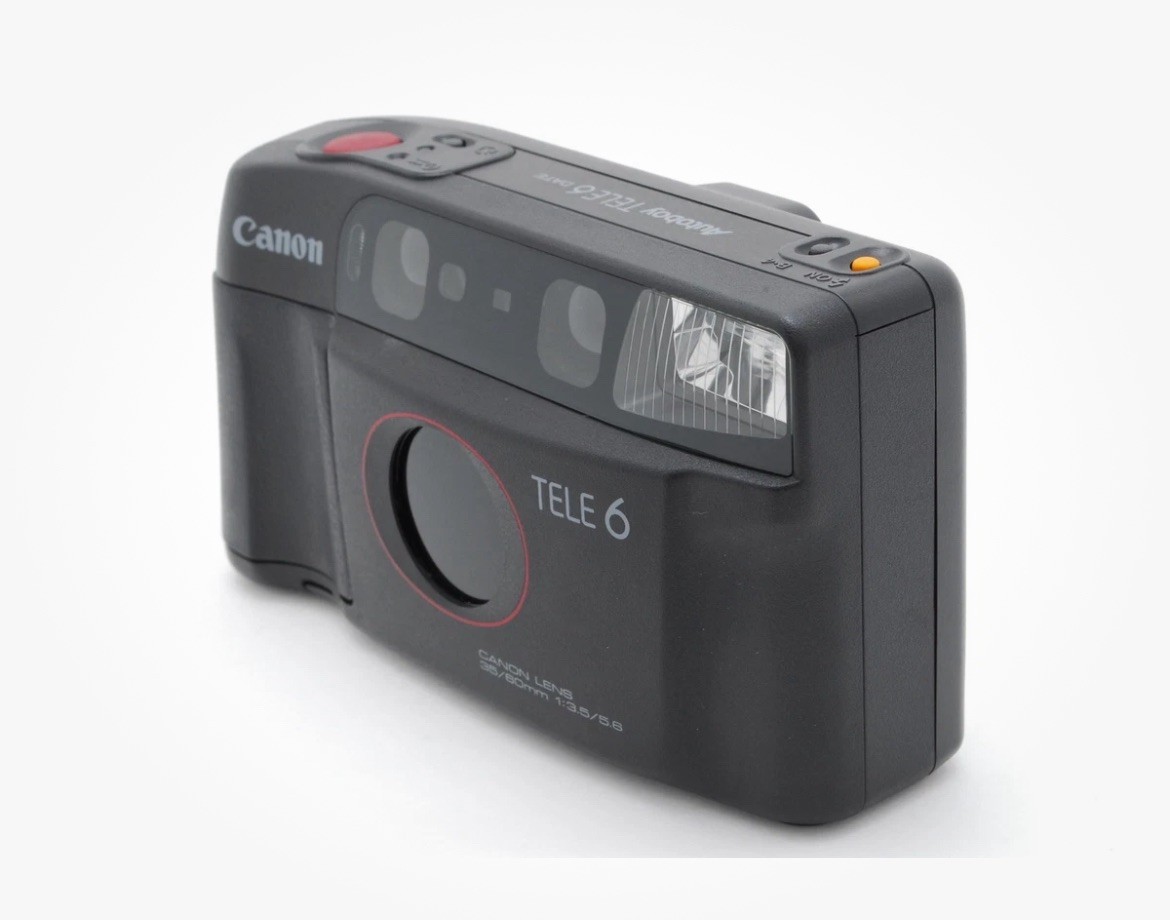 Canon Autoboy TELE 6 本体 READ ] Canon Autoboy TELE 6 DATE Point & Shoot 35mm Film Camera