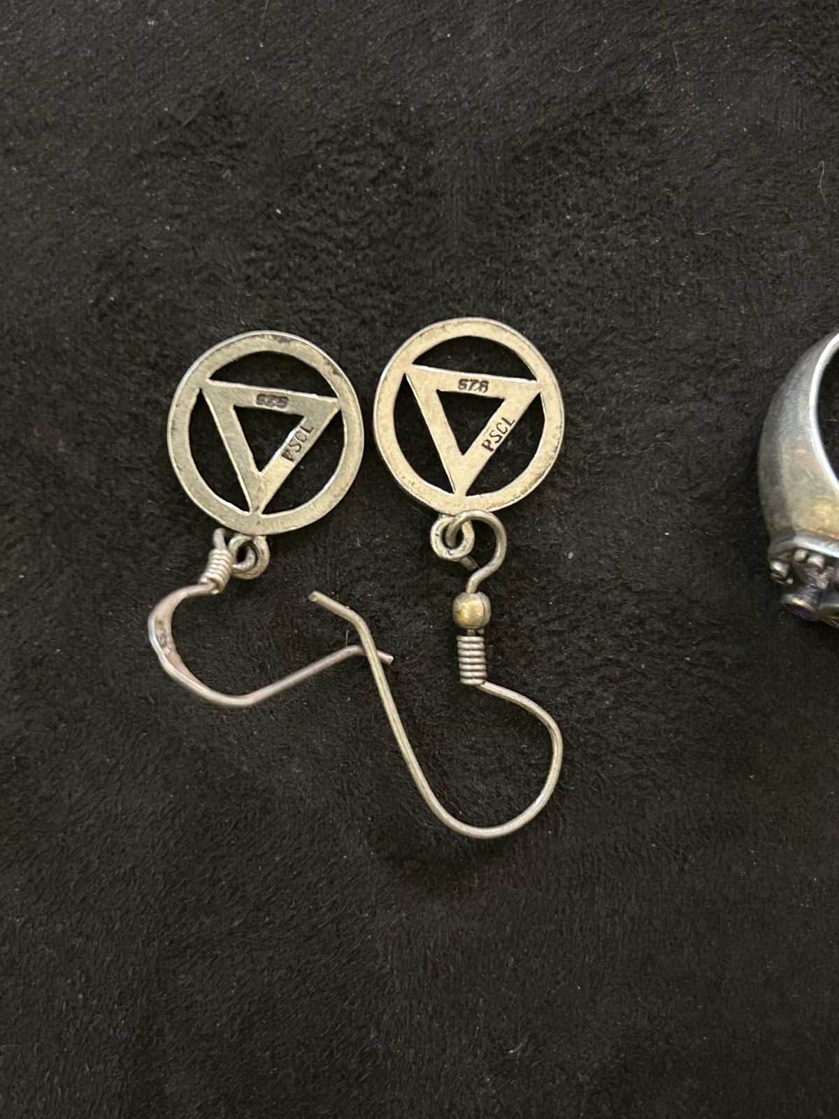 Narcotics Anonymous sterling silver amethyst ring… - image 3