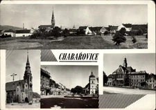 RPPC Chabarovce Slovakia vintage postcard b514