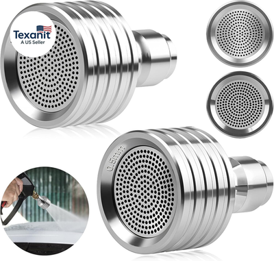 #ad #ad 2 Pack 0.4Mm 0.5Mm Hole Pressure Washer Nozzles Stainless Steel Power Washer Tip $23.14