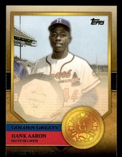 2012 TOPPS HANK AARON GG-54 MINT GOLDEN GREATS BASEBALL MILWAUKEE BRAVES