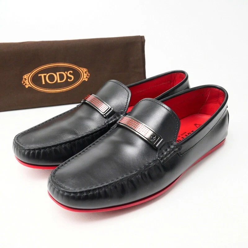 TOD’S Mocassini TOD'S taglia 7 1 2 Ferrari Gommini scarpe da guida in pelle scarpe slip on