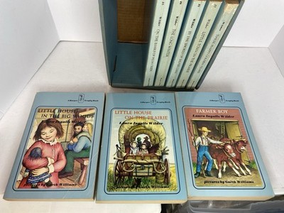 Little House On The Prairie Books Laura Ingalls Wilder Blue Set