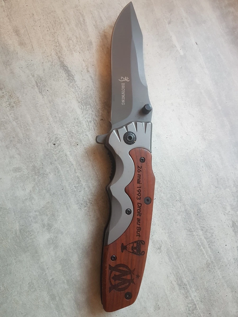 Couteau pliant de chasse BUCK 110 - Couteaux à ouverture assistée