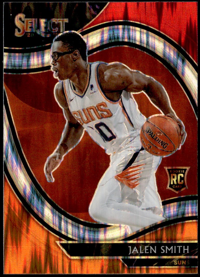 2020-21 Panini Select #291 Jalen Smith Red White Orange Flash Rookie E1