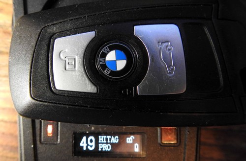 UNLOCKED OEM BMW SMART 1 3 5 7 X-series UNCUT KEY REMOTE FOB 3 BUTTON YG0HUF5662 - Picture 4 of 4