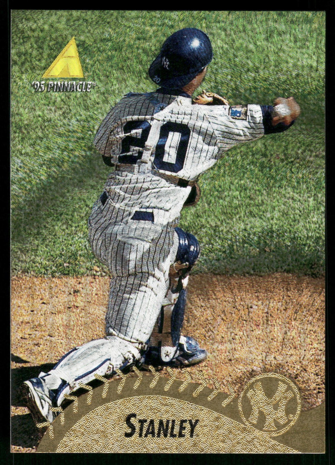 Mike Stanley New York Yankees 1995 Pinnacle Museum #263