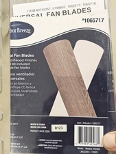 Harbor Breeze 5 Blades 18.75in White Reversible Ceiling Fan Blade 1065717 NIP