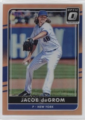 2016 Panini Donruss Optic Orange 6/199 Jacob deGrom #118 05yu