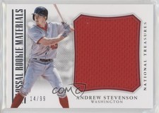 2018 National Treasures Colossal Rookie Materials 14/99 Andrew Stevenson gn1