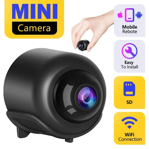 Mini Indoor Camera X5 Wifi Smart Night Vision Security Recorder Audio Cam New - Picture 7 of 8