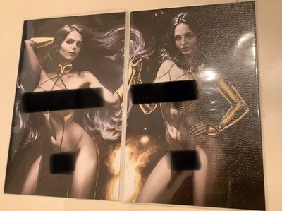Waifu Chronicles Leather Starfire & Raven Naughty Set Nathan Lorenzana 5 Made